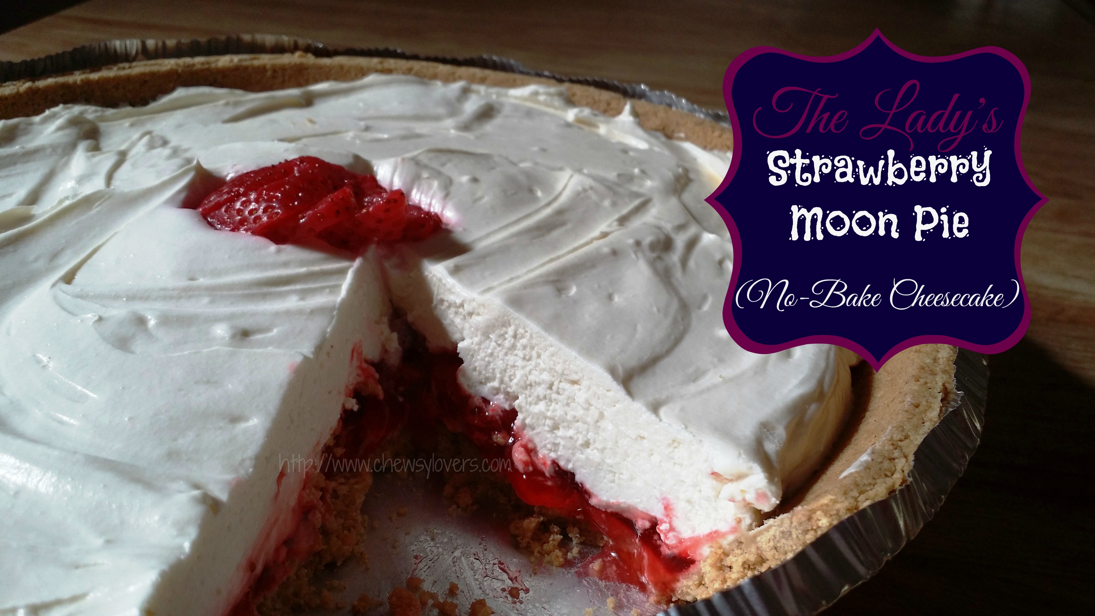 strawberry-no-bake-cheesecake