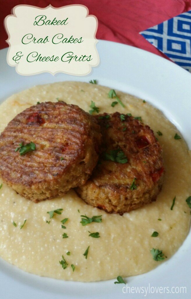 Baked-crab-cakes-grits