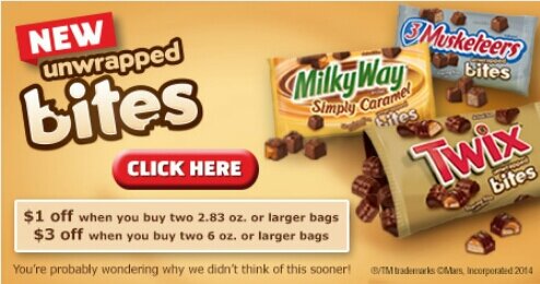 Twix Bites Coupon